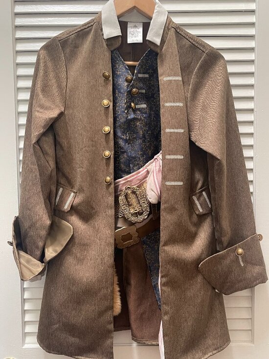 Disney Other - Disney Store Jack Sparrow Pirates Caribbean Costume Jacket 11/12